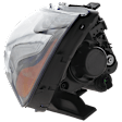 Driver Side Halogen Headlight, With bulb(s), OE Replacement, Sedan