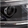 2014-2015 Kia Sorento - Passenger Side Headlight, with Bulb, Halogen, LX Model, Without Auto, Leveling and LED Accent Lights