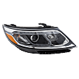2014-2015 Kia Sorento - Passenger Side Headlight, with Bulb, Halogen, Models without Auto Leveling, CAPA CERTIFIED