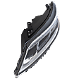 2014-2015 Kia Sorento - Driver Side Headlight, with Bulb, Halogen, Models without Auto, Leveling