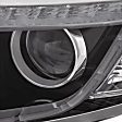 2014-2015 Kia Sorento - Driver Side Headlight, with Bulb, Halogen, Models without Auto, Leveling
