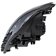 2014-2015 Kia Sorento - Driver Side Headlight, with Bulb, Halogen, Models without Auto, Leveling