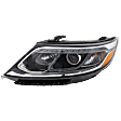 2014-2015 Kia Sorento - Driver Side Headlight, with Bulb, Halogen, Models without Auto, Leveling, CAPA Certified