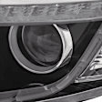 2014-2015 Kia Sorento - Driver Side Headlight, with Bulb, Halogen, Models without Auto, Leveling, CAPA Certified
