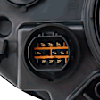 2014-2015 Kia Sorento - Driver Side Headlight, with Bulb, Halogen, Models without Auto, Leveling, CAPA Certified