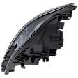 2014-2015 Kia Sorento - Driver Side Headlight, with Bulb, Halogen, Models without Auto, Leveling, CAPA Certified