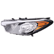 Driver Side Headlight, with Bulb, Halogen, Clear Lens, LX Model, without LED Position (Parking) Light