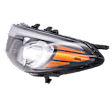 Driver Side Headlight, with Bulb, Halogen, Clear Lens, LX Model, without LED Position (Parking) Light