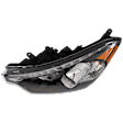 Driver Side Headlight, with Bulb, Halogen, To October 17 2014, CAPA CERTIFIED