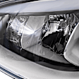 Driver Side Headlight, with Bulb, Halogen, Models without Leveling, CAPA Certified
