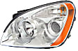 Driver Side Headlight, with Bulb, Halogen, Clear Lens