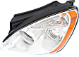 Driver Side Headlight, with Bulb, Halogen, Clear Lens