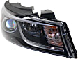Passenger Side Headlight, with Bulb, Halogen, Clear Lens, L Model, CAPA Certified