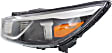 Driver Side Headlight, with Bulb, Halogen, Clear Lens