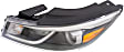 Driver Side Headlight, with Bulb, Halogen, Clear Lens