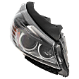 Passenger Side Headlight, with Bulb, Halogen, Clear Lens