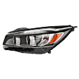Driver Side Headlight, with Bulb, Halogen, Clear Lens