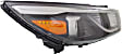 Passenger Side Headlight, with Bulb, Halogen, Limited/SX/SXL Models