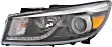 Driver Side Headlight, with Bulb, Halogen, Limited/SX/SXL Models