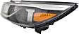 Driver Side Headlight, with Bulb, Halogen, Limited/SX/SXL Models
