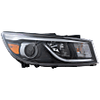 Passenger Side Halogen Headlight, With bulb(s), OE Replacement, Mini Passenger Van
