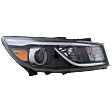 Passenger Side Halogen Headlight, With bulb(s), OE Replacement, Mini Passenger Van