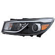 Driver Side Halogen Headlight, With bulb(s), OE Replacement, Mini Passenger Van