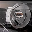 Passenger Side Headlight, with Bulb, Halogen, Clear Lens