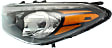 Driver Side Headlight, with Bulb, Halogen, Clear Lens