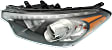 Driver Side Headlight, with Bulb, Halogen, Clear Lens