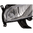 Front, Passenger Side Halogen Fog Light, With bulb(s)