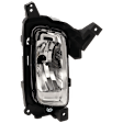 Front, Passenger Side Halogen Fog Light, With bulb(s), CAPA Certified