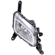 Front, Passenger Side Fog Light, With Bulb, Halogen, Korea or USA Built Vehicle