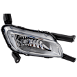 Front, Passenger Side Fog Light, With Bulb, Halogen, Korea or USA Built Vehicle, CAPA Certified