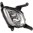 Front, Passenger Side Fog Light, With Bulb(s), Halogen