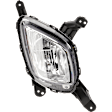 Front, Passenger Side Fog Light, With Bulb(s), Halogen
