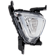 Front, Passenger Side Halogen Fog Light, With bulb(s), CAPA Certified