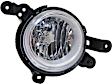 Front, Passenger Side Halogen Fog Light, With bulb(s), CAPA Certified