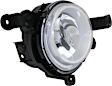 Front, Passenger Side Halogen Fog Light, With bulb(s), CAPA Certified