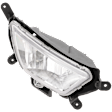 Front, Passenger Side Halogen Fog Light, With bulb(s)