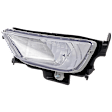Front, Driver Side Halogen Fog Light, With bulb(s)