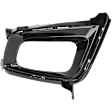Front, Driver Side Fog Light Trim, Primed, Except Hybrid Models, USA Built