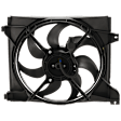 Radiator Fan - Driver Side Fan Blade, Motor and Shroud, 4 Cyl., 1.6L Engine