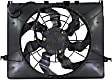 2011-2013 Hyundai Sonata - Radiator Fan - Fan Blade, Motor and Shroud, 4 Cyl., 2.0L Engine