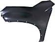 Front, Driver Side Fender, Without Side Garnish Holes, CAPA CERTIFIED