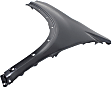 Front, Driver Side Fender, Without Side Garnish Holes, CAPA CERTIFIED