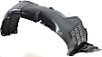 2010 Kia Soul - Front, Passenger Side Fender Liner, For Models Without Moulding