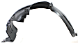 2010 Kia Soul - Front, Passenger Side Fender Liner, For Models Without Moulding