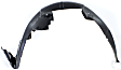  Front, Driver Side Fender Liner, Without Molding