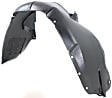  Front, Driver Side Fender Liner, Without Molding